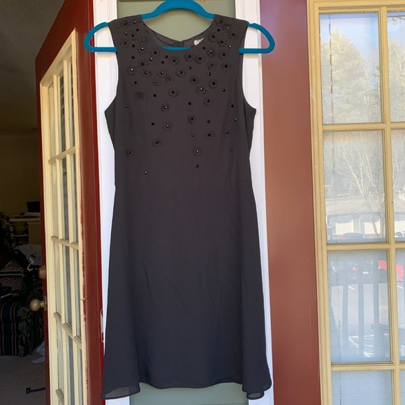 NWT H&M Black Swing Dress 6 - Picture 1 of 3